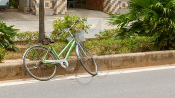 Abandoned bike on the streets, south Vietnam