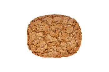 Speculaas biscuit, speciality from Holland, isolated on white