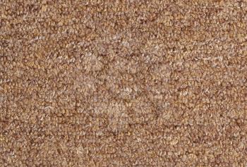 Carpet texture close-up, beige furry carpet texture background