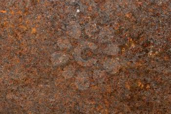 Rust backgrounds - Close-up of old metal covert in rust