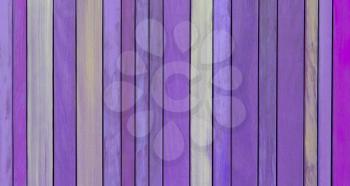 Background texture of old painted wooden lining boards wall - Purple