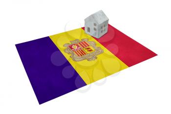 Small house on a flag - Living or migrating to Andorra