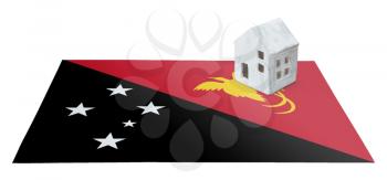 Small house on a flag - Living or migrating to Papua New Guinea