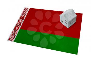 Small house on a flag - Living or migrating to Belarus