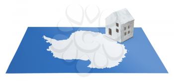 Small house on a flag - Living or migrating to Antarctica