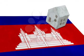 Small house on a flag - Living or migrating to Cambodia