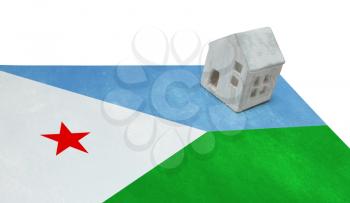 Small house on a flag - Living or migrating to Djibouti