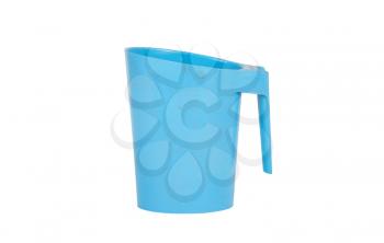 Photo developing equipment - Plastic jug, isolated on white