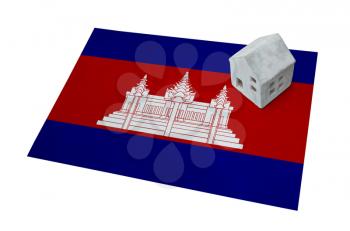 Small house on a flag - Living or migrating to Cambodia