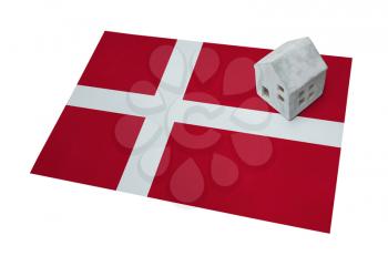 Small house on a flag - Living or migrating to Denmark