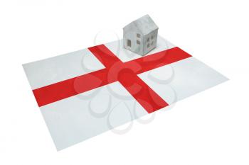 Small house on a flag - Living or migrating to England