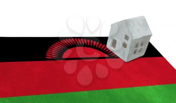 Small house on a flag - Living or migrating to Malawi