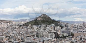 Panoramic view of Athens from the Acropolis