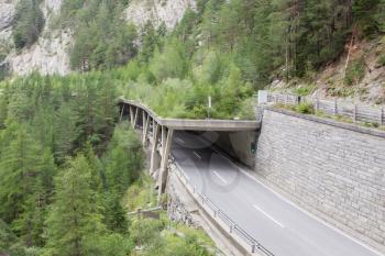 Alpine pathway in southern Austria - Nauders, Tirol