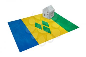 Small house on a flag - Living or migrating to Saint Vincent and the Grenadines
