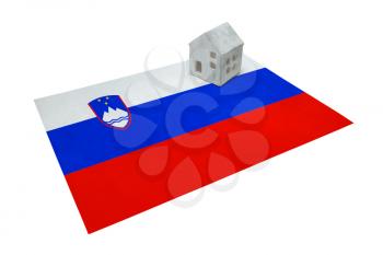 Small house on a flag - Living or migrating to Slovenia