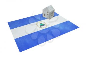 Small house on a flag - Living or migrating to Nicaragua