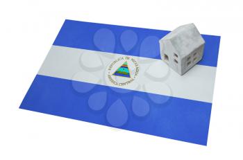 Small house on a flag - Living or migrating to Nicaragua