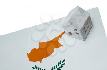Small house on a flag - Living or migrating to Cyprus