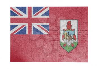 Large jigsaw puzzle of 1000 pieces - flag - Bermuda