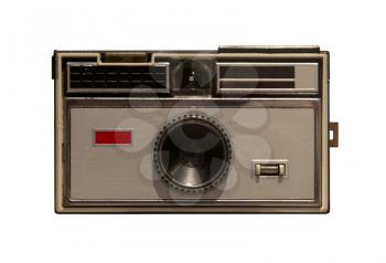 Old camera, isolated on a white background