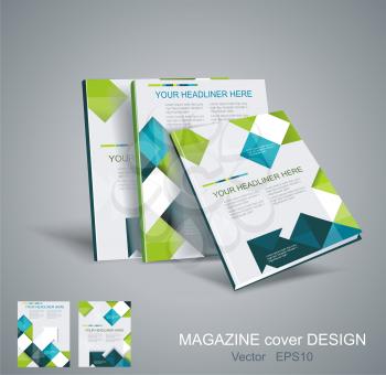 Royalty Free Clipart Image of a Brochure Template