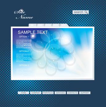 Web page layout design
