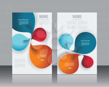 Vector banners template design witn  abstract lines structure. Vector illustration.