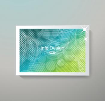 Bright  banner template for business design, reports,  presentation, workflow layout.