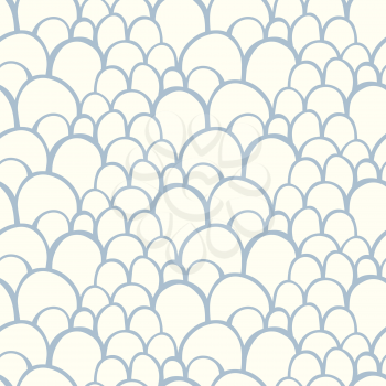 Seamless pattern with abstract scale texture