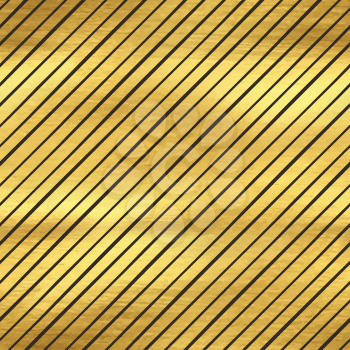 Seamless pattern with stripes, golden texture