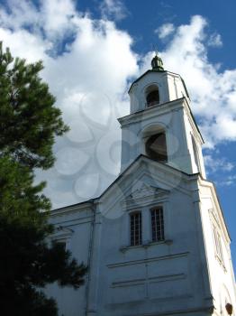Beautiful slavonic churchBeautiful church on a background of the blue sky