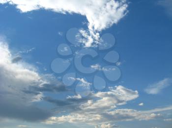 image of simple background with beautiful blue sky