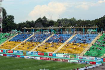 championship for football of Ukraine, match between Carpaty Lvov and Arsenal Kiev