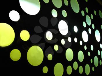 image of light and shining abstract spots