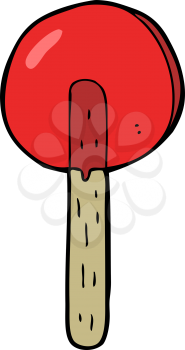 Royalty Free Clipart Image of a Lollipop