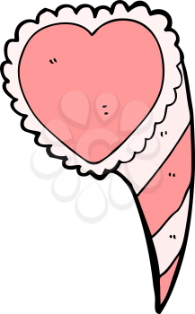 Royalty Free Clipart Image of a Heart Symbol