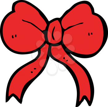Royalty Free Clipart Image of a Bow Tie
