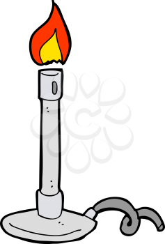 Royalty Free Clipart Image of a Bunsen Burner