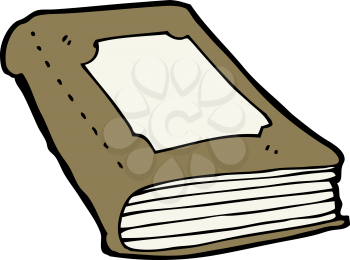 Royalty Free Clipart Image of a Book