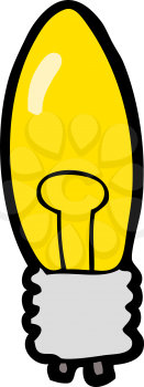 Royalty Free Clipart Image of a Light bulb