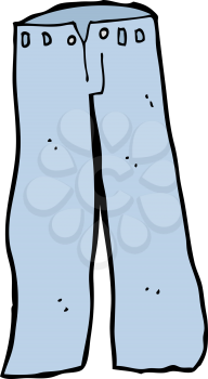Royalty Free Clipart Image of Pants