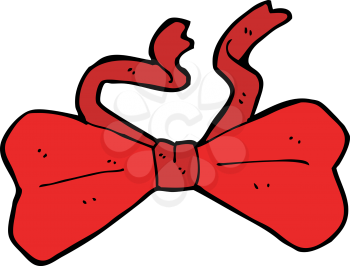 Royalty Free Clipart Image of a Bow Tie