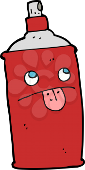 Royalty Free Clipart Image of a Spray Bottle