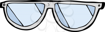 Royalty Free Clipart Image of Glasses