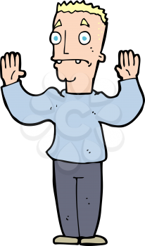 Royalty Free Clipart Image of a Man