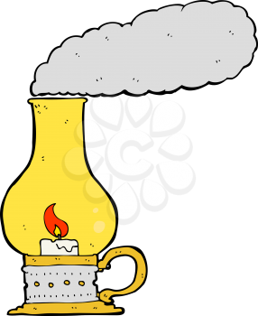 Royalty Free Clipart Image of a Lantern