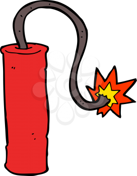 Royalty Free Clipart Image of Dynamite