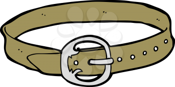 Royalty Free Clipart Image of a Belt