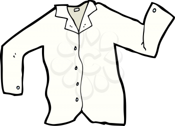 Royalty Free Clipart Image of a Shirt